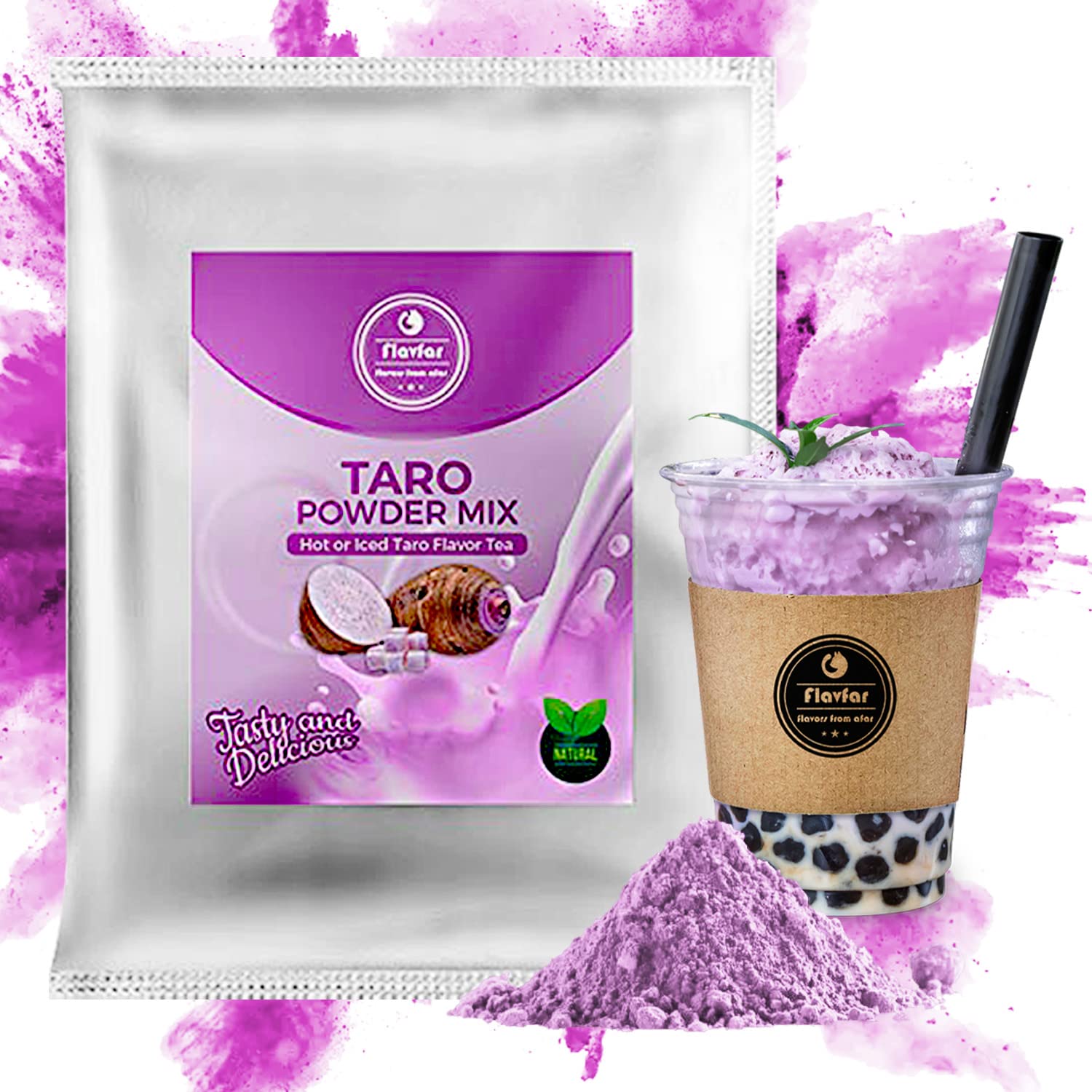 Taro powder mix